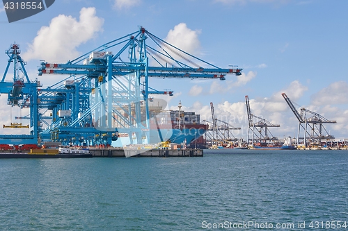 Image of Huge Container Ship