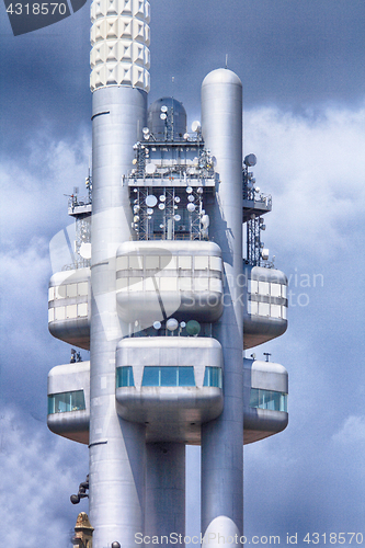 Image of old transciever tower