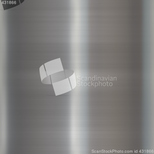 Image of Glossy brushed metal