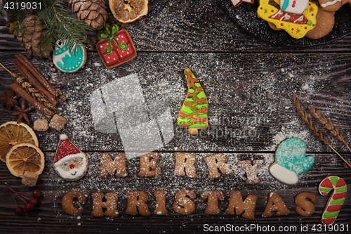Image of Gingerbreads for new years and christmas