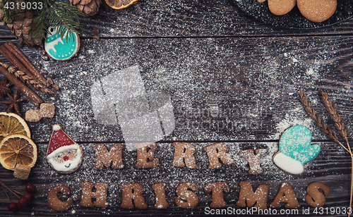 Image of Gingerbreads for new years and christmas