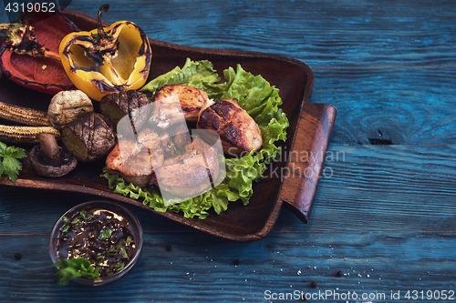 Image of Grilled pork meat