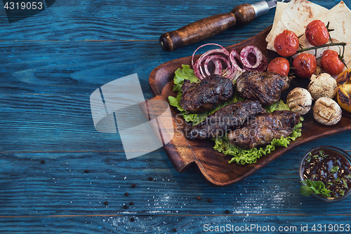 Image of Grilled lamb meat