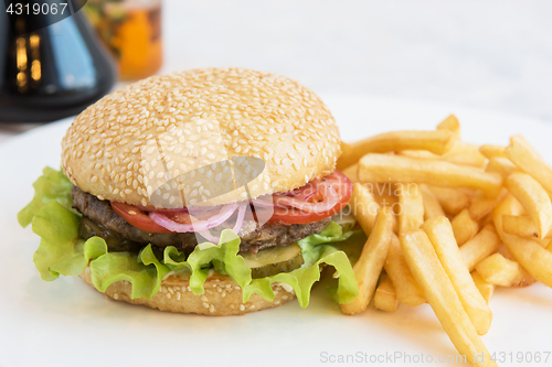 Image of Big tasty burger