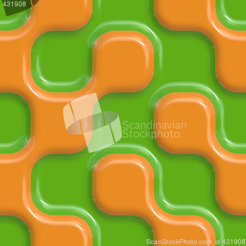 Image of Colorful ceramic patterns