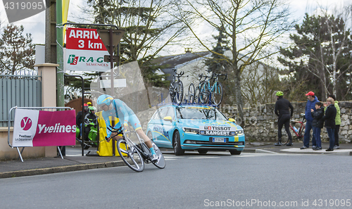 Image of The Cyclist Tanel Kangert - Paris-Nice 2016