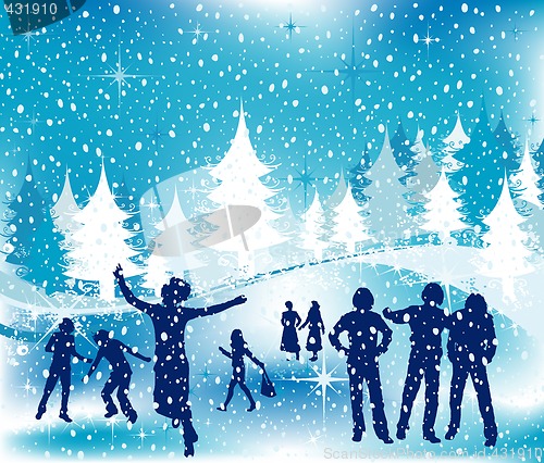 Image of Christmas illustration