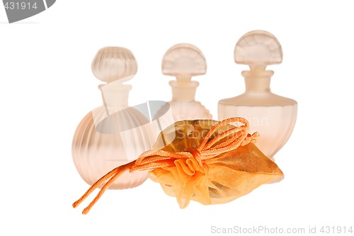 Image of Potpourri sachet and bottles