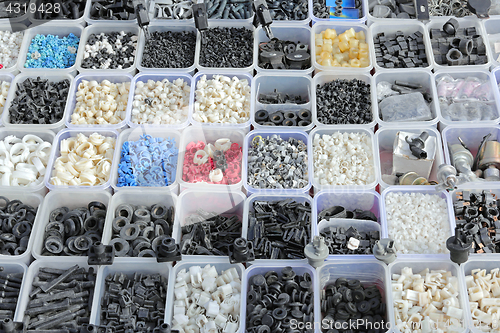 Image of Plastic and rubber parts