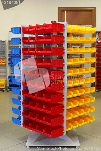 Image of Storage organizer cart