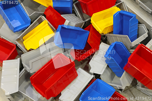 Image of Plastic bins and tubs