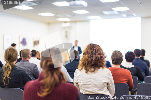 Image of Audience in the lecture hall.