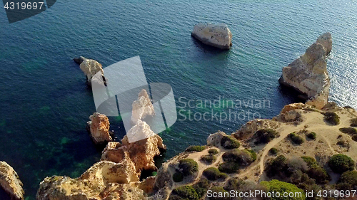 Image of View of tropical coastline