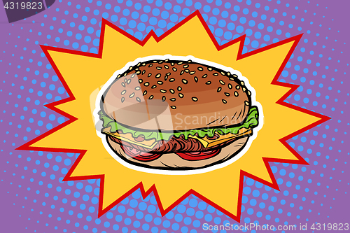 Image of Fast food Burger