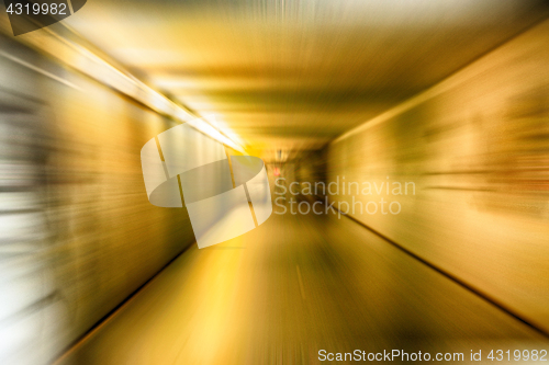 Image of tunnel in the Prague