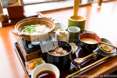 Image of Japanese tofu cuisine