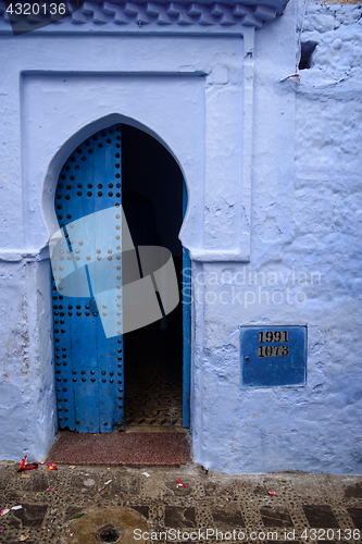 Image of Chefchaouen, the blue city in the Morocco.