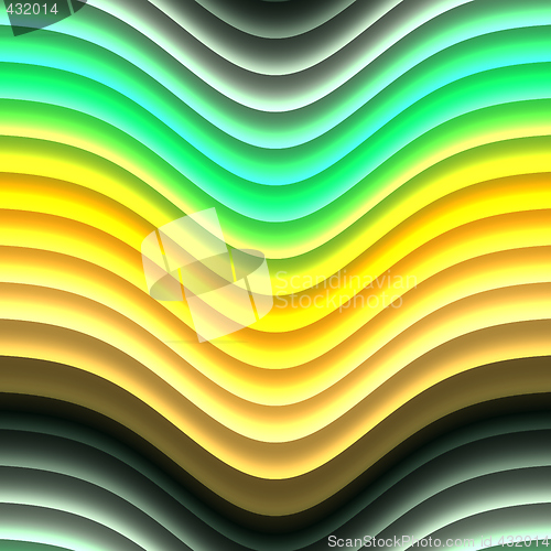 Image of Glowing neon lines