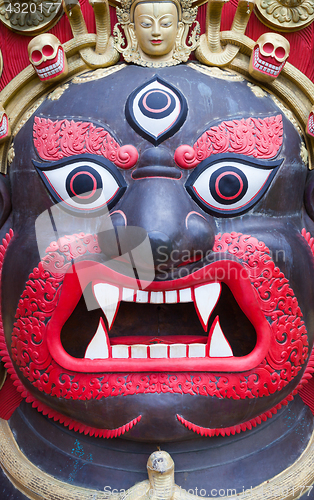 Image of Bhairab Mask from Nepal