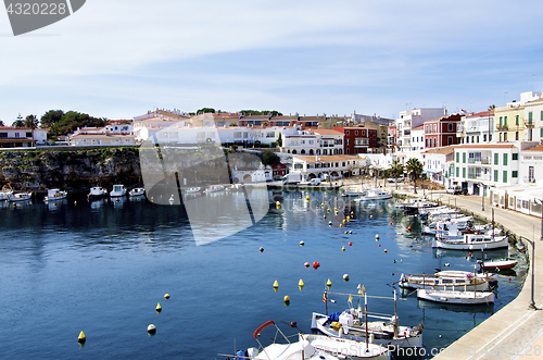 Image of Es Castell Harbor