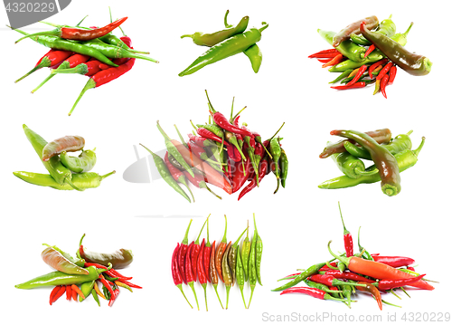 Image of Collection of Chili Peppers