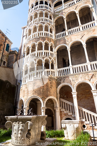 Image of Bovolo staircase in Venice