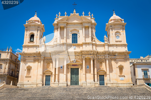Image of NOTO, ITALY - San Nicolò Cathedral, UNESCO Heritage Site