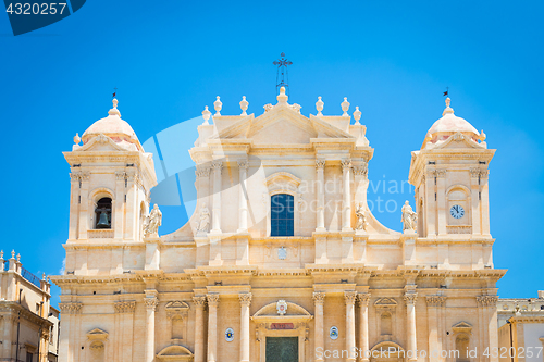 Image of NOTO, ITALY - San Nicolò Cathedral, UNESCO Heritage Site