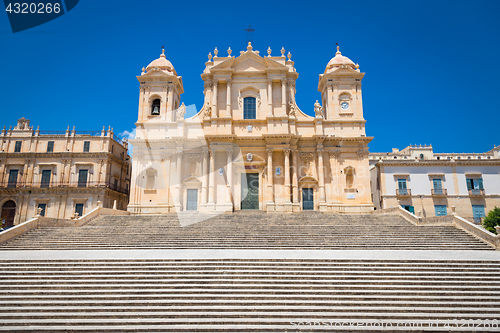 Image of NOTO, ITALY - San Nicolò Cathedral, UNESCO Heritage Site