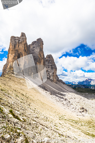 Image of Landmark of Dolomites - Tre Cime di Lavaredo