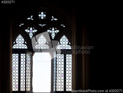 Image of Medieval window silhouette