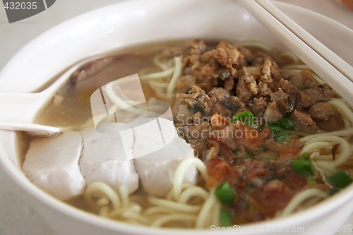 Image of Chinese noodle soup