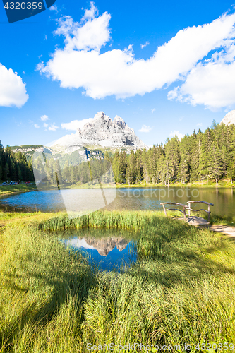 Image of Mountain landscape of Dolomiti Region, Italy.