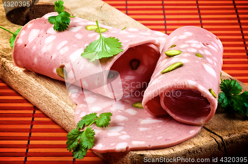 Image of Slices of Mortadella