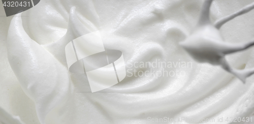 Image of Whipped egg whites for cream 