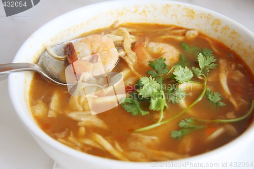 Image of Spicy thomyam soup