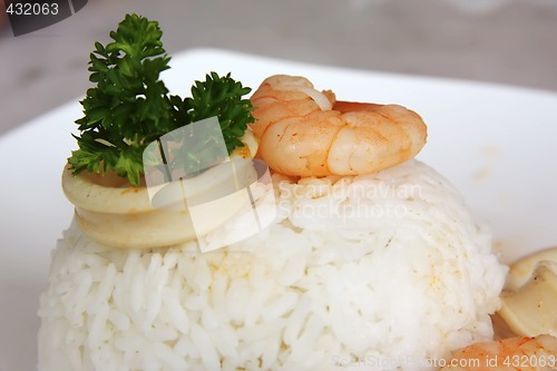 Image of Rice with shrimp
