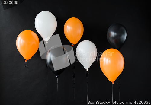 Image of air balloons for halloween or birthday party