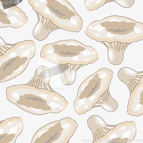 Image of Much white mushrooms