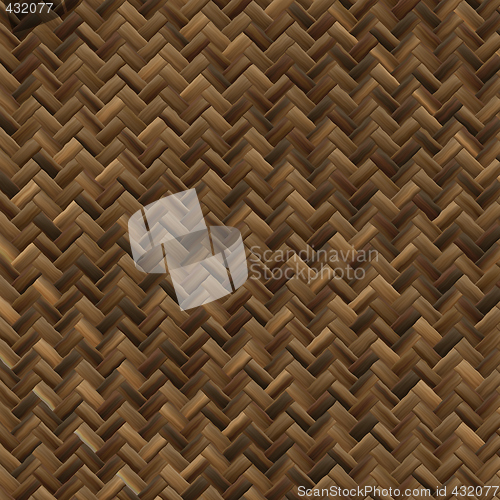 Image of Woven basket texture