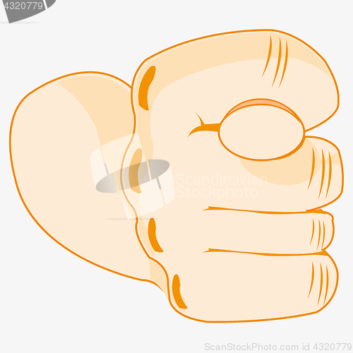 Image of Gesture by hand fig
