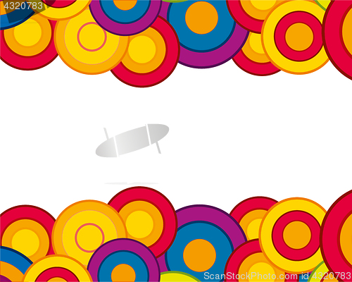 Image of Decorative background circles