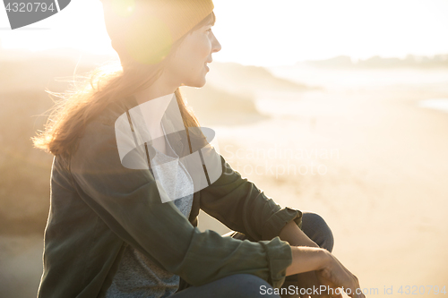 Image of Sitting over the cliff