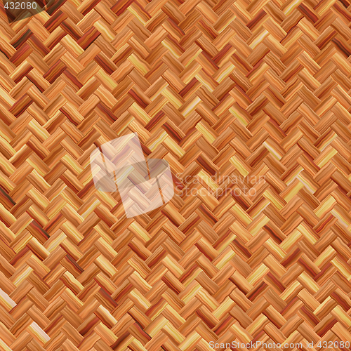 Image of Woven basket texture