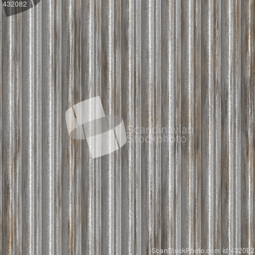 Image of Corrugated metal