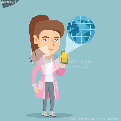 Image of International technology communication.
