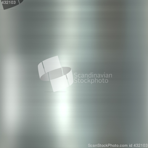 Image of Glossy brushed metal