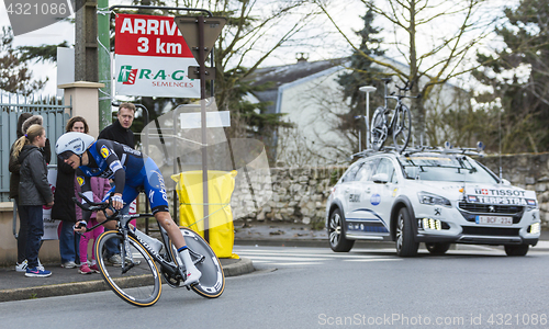 Image of The Cyclist Niki Terpstra - Paris-Nice 2016