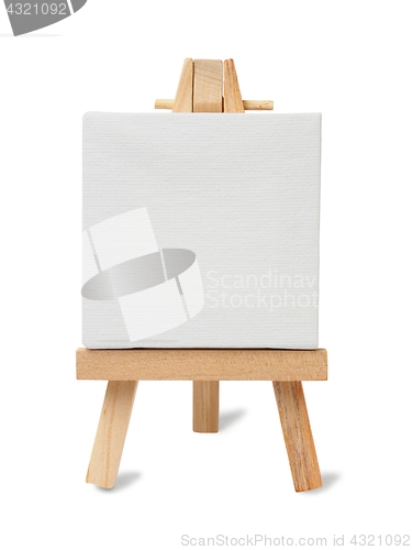 Image of Small easel and canvas