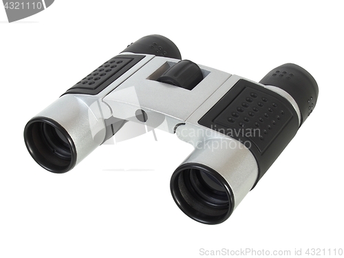 Image of Small binoculars on white